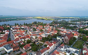 Luchtfotografie van de stad