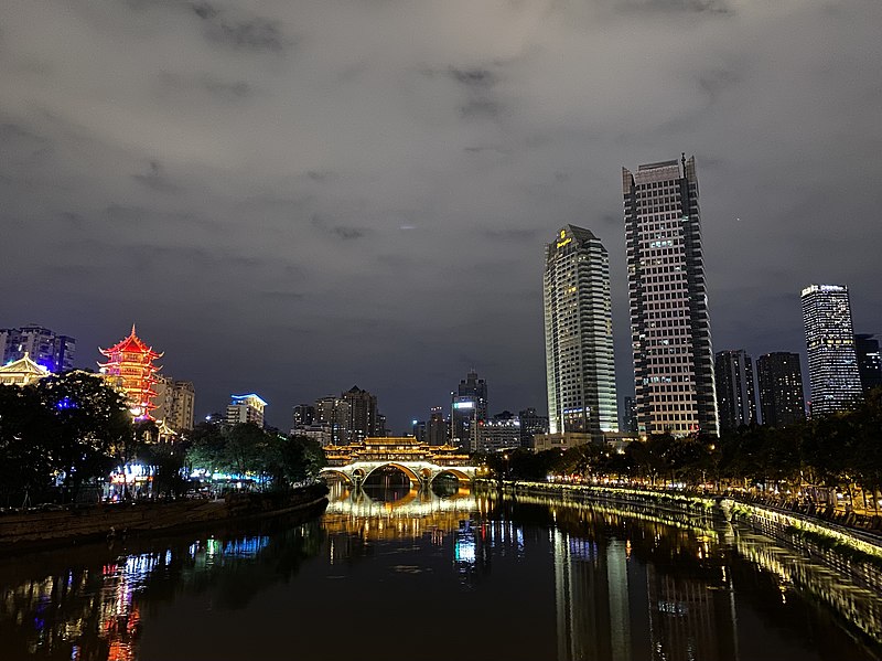 File:Anshun Bridge and Jinjiang River.jpg