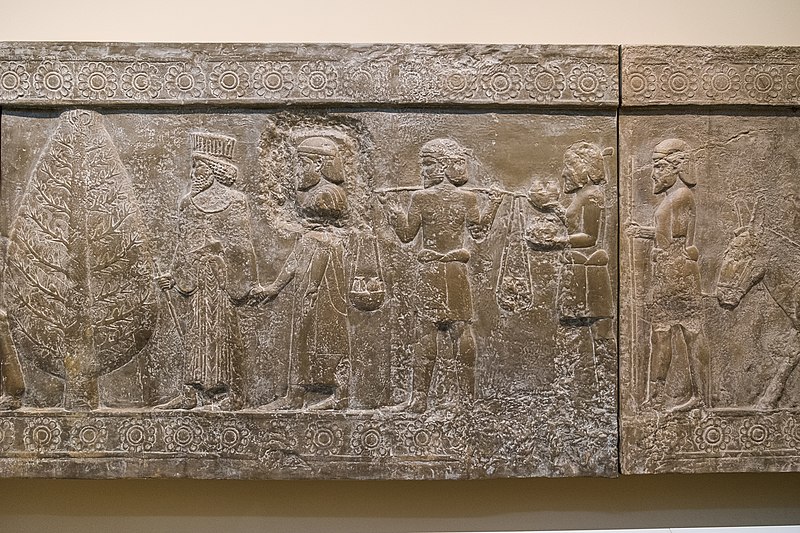 File:Apadana relief of Indian emissaries. Middle East, 52 Ancient Iran - 42047606641.jpg