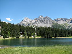 Arosa, Szwajcaria - jezioro (1) .jpg