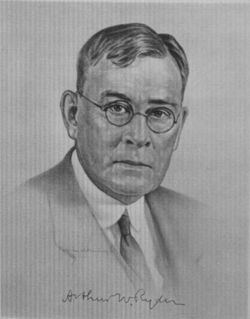 Arthur W. Ryder