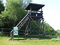 Aussichtsturm 5 am Südwestrand des Naturschutzgebiets