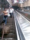 Automatic large staircase in Chongqing city