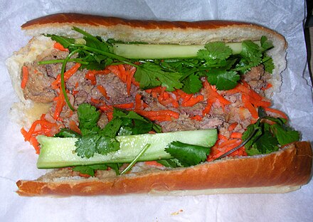 The delicious BANH MI