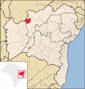 Poziția localității Buritirama