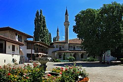 The Palace of the Crimean Khans in the Bakhchysarai Palace complex