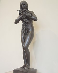Baigneuse nouant ses cheveux (1929), Rodez, musée des Beaux-Arts Denys-Puech.