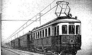 Elektrikli tren Bakü - Sabunçi - Surakhani demiryolu, 1926