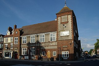 <span class="mw-page-title-main">Baldock Town Hall</span> Municipal building in Baldock, Hertfordshire, England