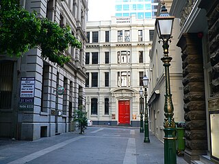 Bank Place Street in Melbourne, Victoria