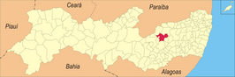 Kaart van Belo Jardim