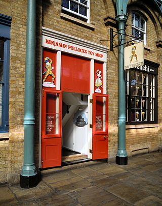 <span class="mw-page-title-main">Benjamin Pollock's Toy Shop</span>