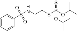 Structural formula of benzulide