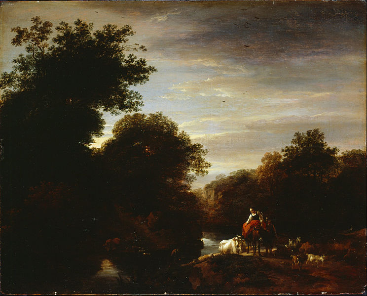 File:Berchem, Nicolaes Pietersz - Peasants at a Ford - Google Art Project.jpg