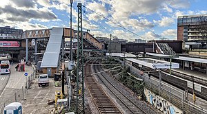 Bahnhof Hamburg Berliner Tor: Geschichte, S-Bahn, U-Bahn