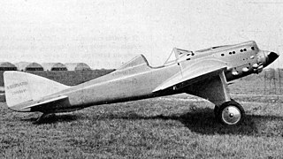 <span class="mw-page-title-main">Bernard 20</span> Type of aircraft