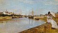 Lorient'teki Liman, Ulusal Sanat Galerisi, Washington, DC 1869