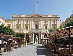 The National Library of Malta in Valletta