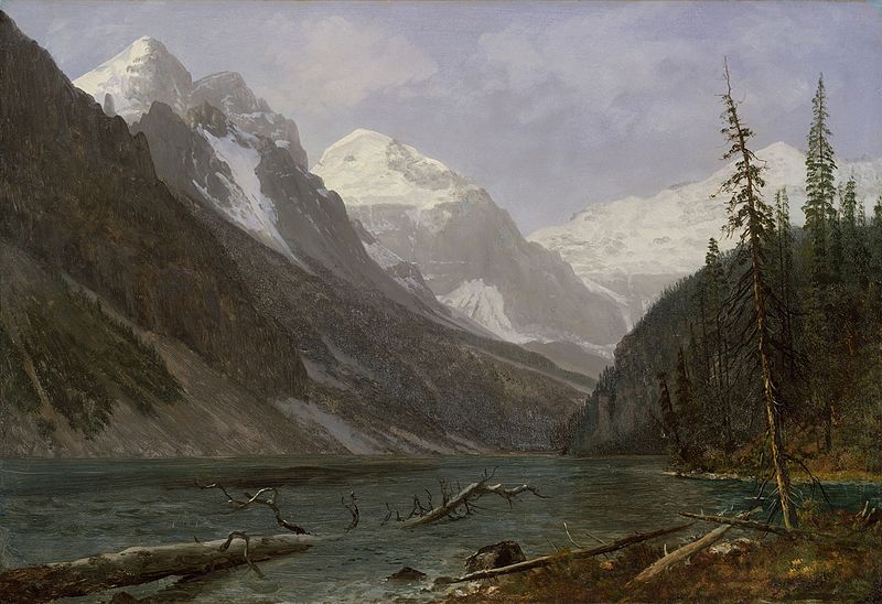 File:Bierstadt Albert Canadian Rockies Lake Louise.jpg