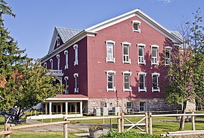 Das Blaine County Courthouse in Hailey, gelistet im NRHP