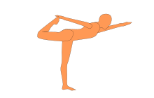 Bow standing onefoot.svg
