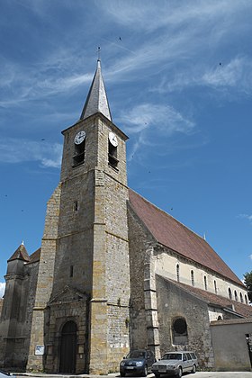 Havainnollinen kuva artikkelista Sainte-Croix Church of Bray-sur-Seine