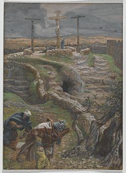 Brooklyn Museum - Jesus Alone on the Cross (Jésus seul sur la Croix) - James Tissot
