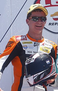 Bryan Schouten Dutch motorcycle racer