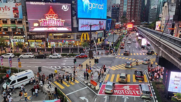 Image: Bukit Bintang Junction in 2023