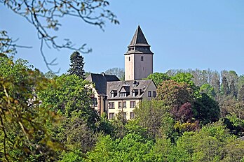 Burg Kyllburg von Nordosten