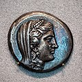 Byzantion - 250-219 BC - silver tetradrachm - head of Demeter - Poseidon - Berlin MK AM