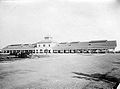 The building of the station (c. 1910s)