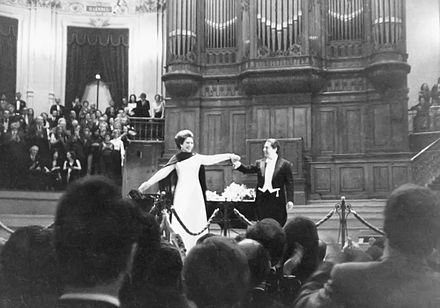Callas during her final tour in Amsterdam in 1973