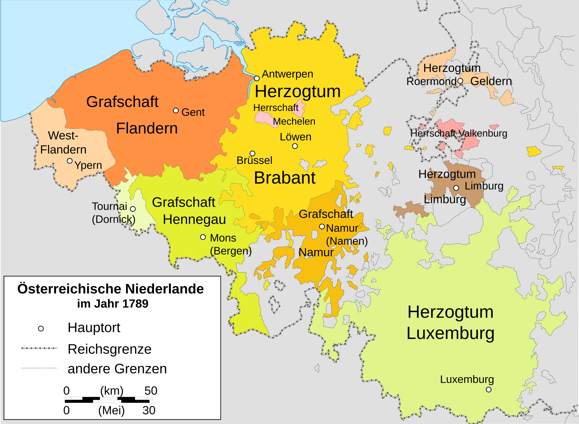 Osterreichische Niederlande Wikipedia