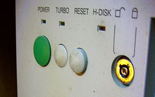 Turbo button computer button