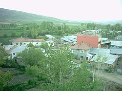 The village center