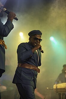 Arivu performing with Casteless Collective band in Chennai Cc arivu.jpg