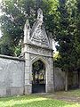 Entrada al cementerio de Begoña, Bilbao.