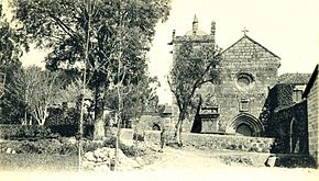 Mosteiro de Cete em 1905.