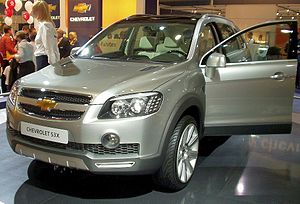 Chevrolet Captiva: Generasi Pertama (C100; 2006–2018), Generasi kedua (CN202S; 2019), Catatan