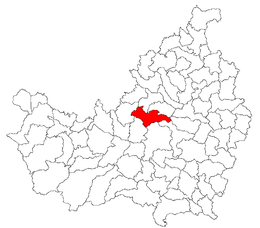 Chinteni – Mappa