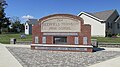 Site of former Clarksburg/Deerfield Township High School (1893 - 1965).