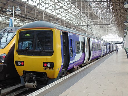 Northern Rail Class 323 at Manchester Piccadilly