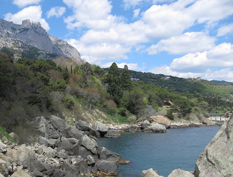 Алупка Береговая линия