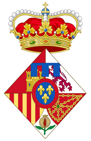 File:Coat of Arms of Leonor, Princess of Asturias 2014-2015.png