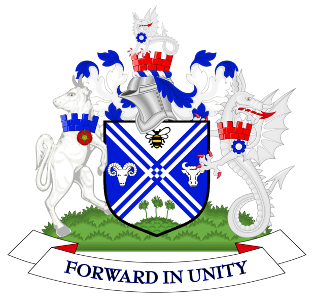 File:Coat of arms of Bury Metropolitan Borough Council.png