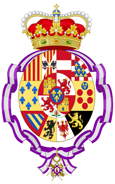 File:Coat of arms of Isabella of Spain (1851–1931) as Princess of Asturias.svg