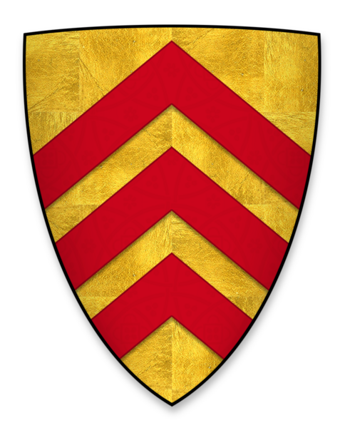 File:Coat of arms of Richard de Clare, Earl of Hertford.png