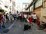 ]]. Pl. Llibertat (Barcelona). This is a photo of a building listed in the Catalan heritage register as Bé Cultural d'Interès Local (BCIL) under the reference 08019/2586. Object location 41° 23′ 59.46″ N, 2° 09′ 12.52″ E  View all coordinates using: OpenStreetMap