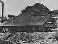 Contention City, Arizona, circa 1880. The Contention Mill - twenty-five stamps and thirty men - was one of three stamp mills that reduced the silver ore from the Tombstone mines.